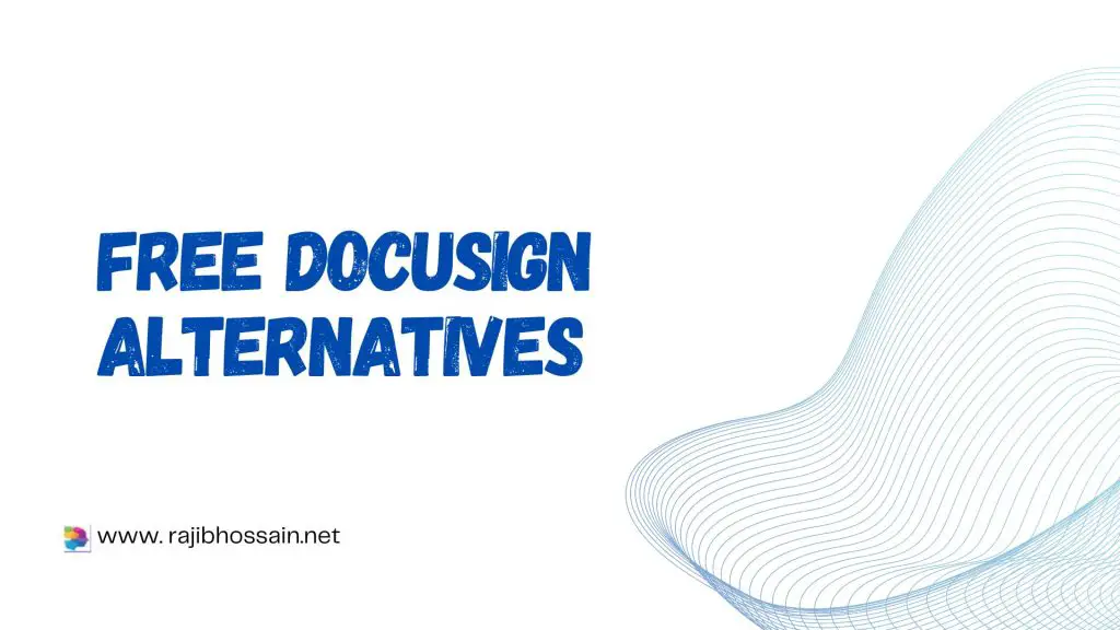 Free DocuSign Alternatives