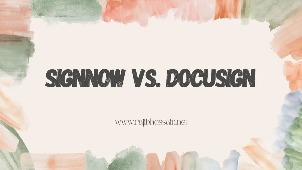 SignNow vs. DocuSign