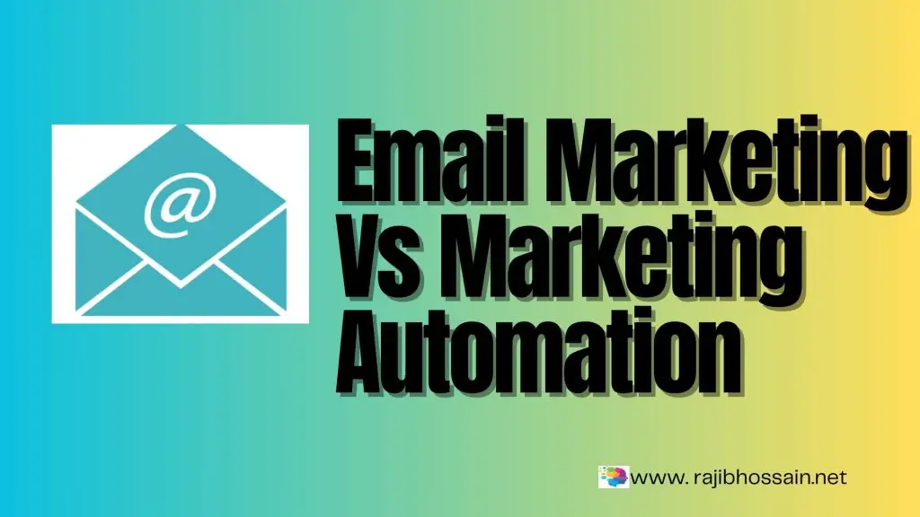 Email Marketing Vs Marketing Automation